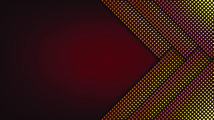 Red and gold luxury background. Vector illustration.