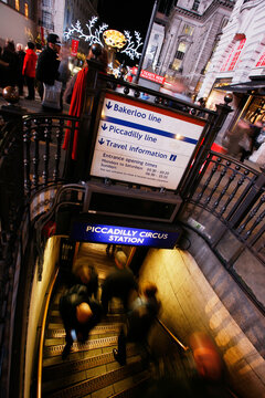 Underground Entrance at Piccadilly Circus