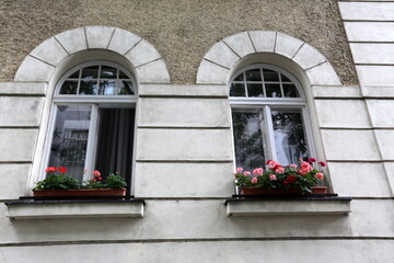 Fototapeta na wymiar Small window in the big city