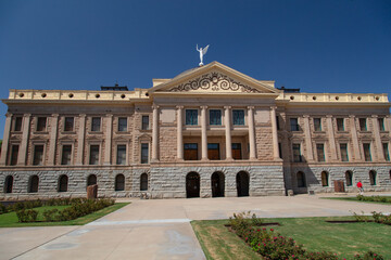 Arizona State Capitol building in Phoenix, Arizona.