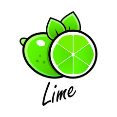 Obraz premium A set of citrus Vector stock illustration. Textured effect on the skin. The style is hand-drawn and cartoon.