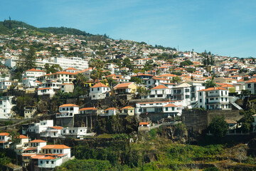 Fototapeta na wymiar Häuser in Madeira