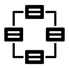 structure glyph icon