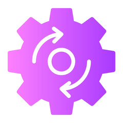 exchange gradient icon