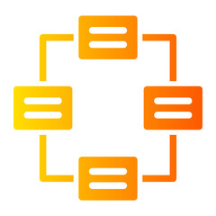 structure gradient icon