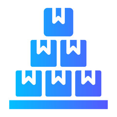 Obraz premium supplier gradient icon