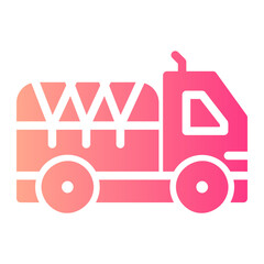 truck gradient icon