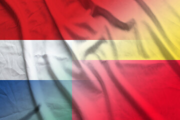 Netherlands and Benin political flag transborder relations BEN NLD