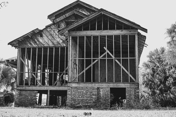 A Haunting Old House Being Renovated