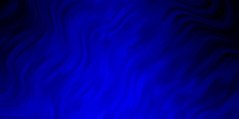 Obraz premium Light BLUE vector template with lines.