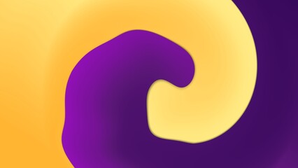 abstract simple dual tone orange purple gradient swirl background