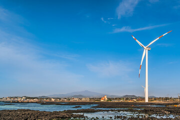 제주도 한경면 신창리 풍력발전기