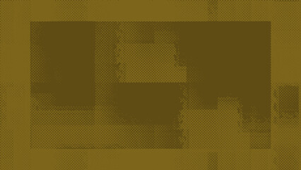 Obraz premium Abstract golden halftone texture background image.