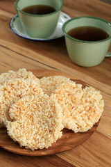 Ranginang, Rangginang, or Rengginang is One Indonesian Traditional Cracker Made from Rice or Glutinous Rice