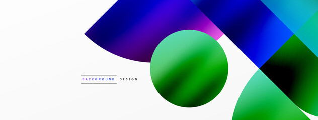 Digital web futuristic template. Circle composition abstract background. Vector Illustration For Wallpaper, Banner, Background, Card, Book Illustration, landing page