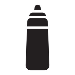 sauce bottle glyph icon