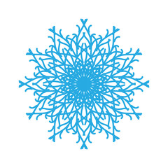 Mandala ornament outline doodle hand-drawn illustration. Vector henna tattoo style, can be used for textile, coloring books,
phone case print, greeting cards

