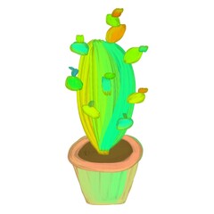 cactus in a pot