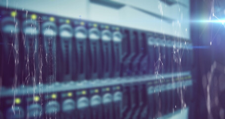 Network of connections against circuit connection of server