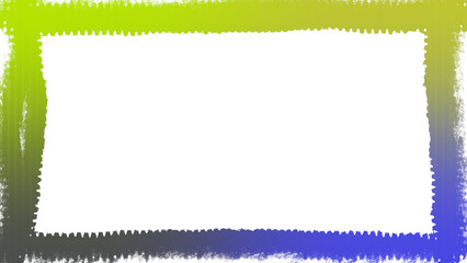 Abstract neon grunge border background image.