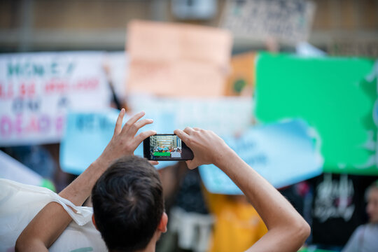 Climate Change Protest.