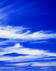 Obraz premium 青空と雲