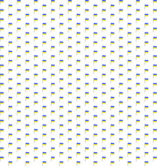 Pattern from flags of Ukraine. Background, yellow blue banner