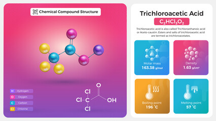 Trichloroacetic Acid Properties and Chemical Compound Structure