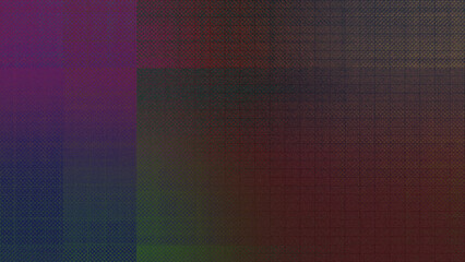 Abstract glitch art grid background image.