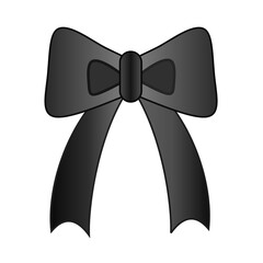 bow isolated on white