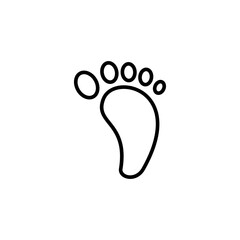 foot icon vector design templates