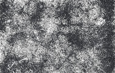 Monochrome particles abstract texture.Overlay illustration over any design to create grungy vintage effect and depth.