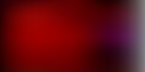 Dark blue, red vector gradient blur background.