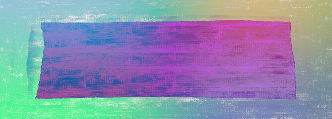 Abstract neon gradient grunge border background image.