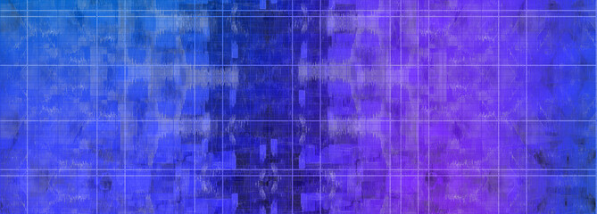 Abstract glitch art grid background image.