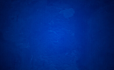 Fondo de pared de cemento de color azul.