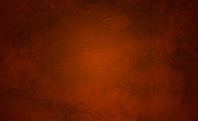 Fondo de pared de cemento de color rojo.
