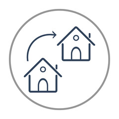 property, Exchange,  rent apartment icon