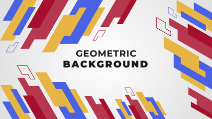 Fototapeta premium Abstract Modern Geometric Background Design