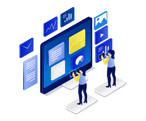 Creative web developer and seo optimization