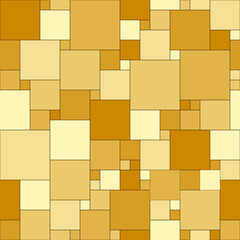 shades of brown. square shapes. vector seamless pattern. simple geometric repetitive background. fabric swatch. wrapping paper. modern stylish texture. design element for textile, home decor, cloth