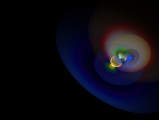 Imaginatory fractal abstract background Image