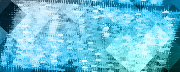 Abstract glitch art background image.