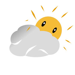 hot weather vector illustration