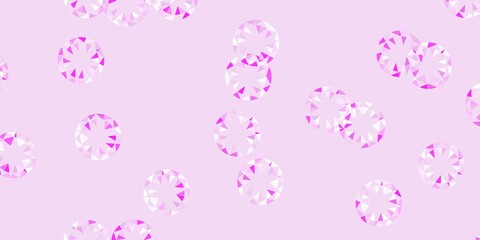 Light pink vector layout with circle shapes.