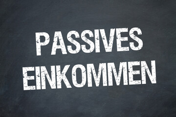 Fototapeta premium Passives Einkommen