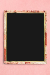 Picture frame on a wall