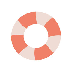 Lifebuoy icon on isolated white background.Vector illustration
