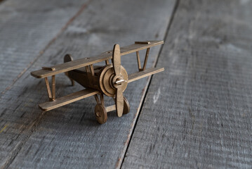 wooden plane