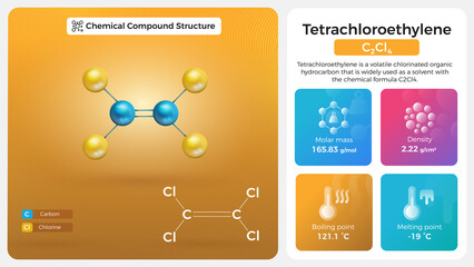 Tetrachloroethylene Properties and Chemical Compound Structure